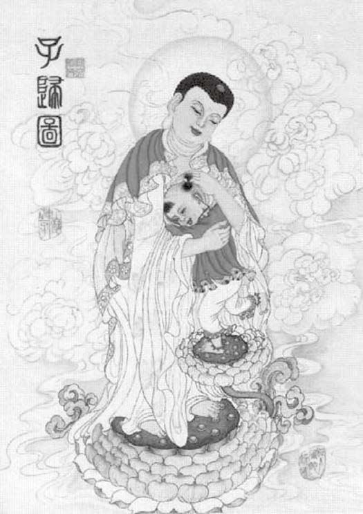 子归图