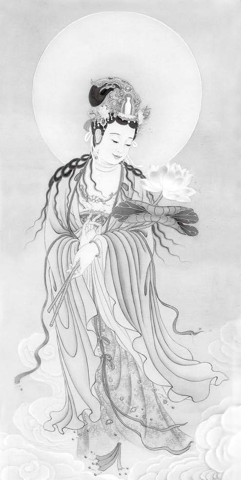 大势至菩萨图